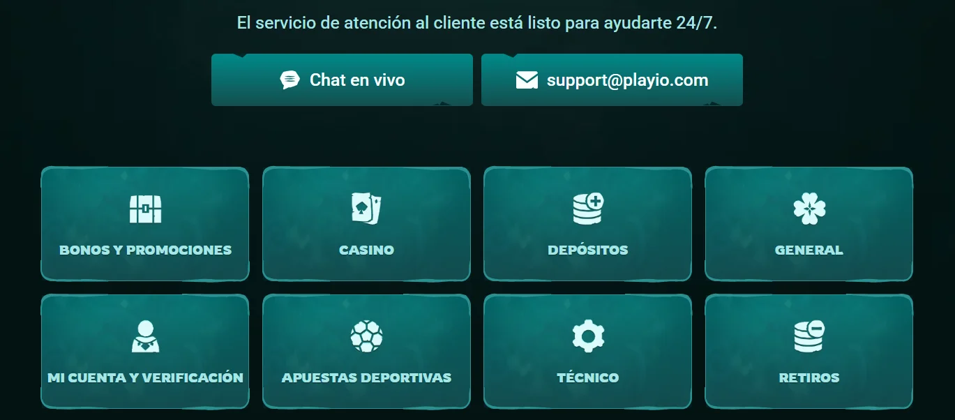 Playio Casino Atención al Cliente Playio Casino Atención al Cliente